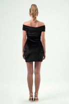 BÉLF-Ava Black Dress-Elbise-5-Milagron.com