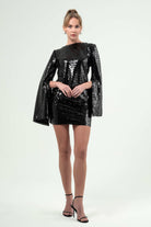 BÉLF-Nova Black Dress-Elbise-1-Milagron.com