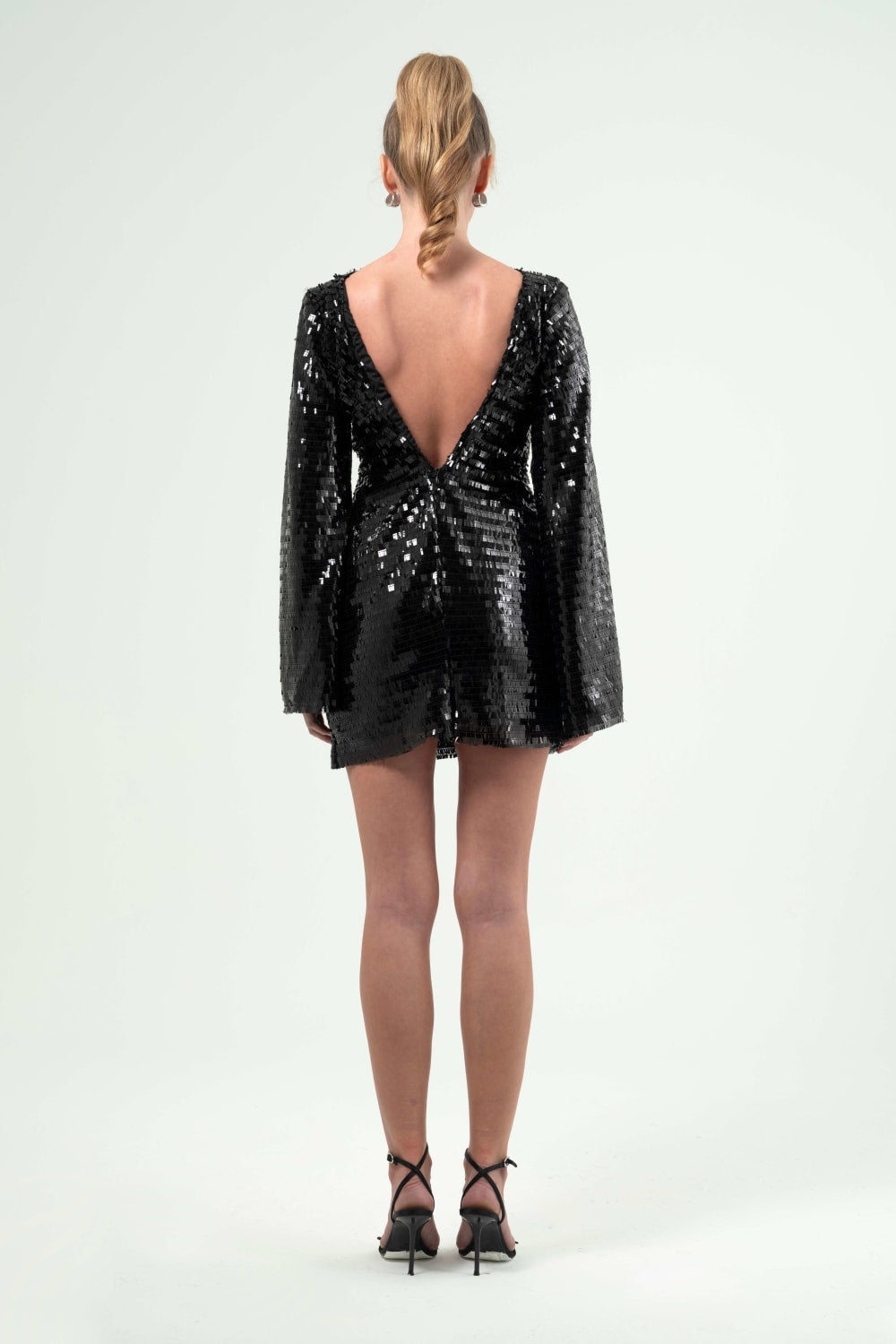 BÉLF-Nova Black Dress-Elbise-4-Milagron.com