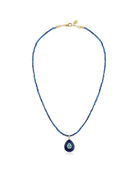 Margot Lapis Drop Necklace