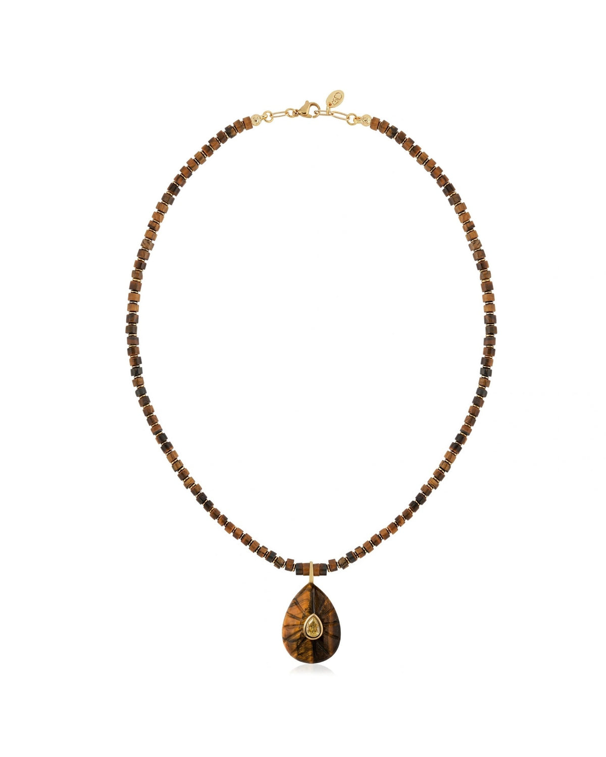 Soraya Tiger Eye Necklace