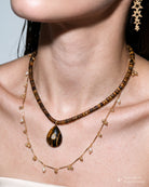 Soraya Tiger Eye Necklace