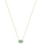 Mira Turquoise Eye Necklace