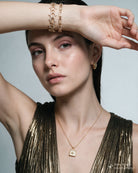 Keepsake Pavé Lock Necklace