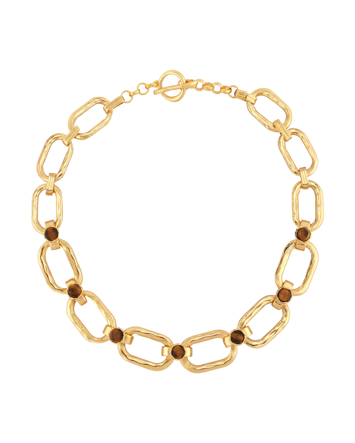 Adeline Tiger Eye Necklace