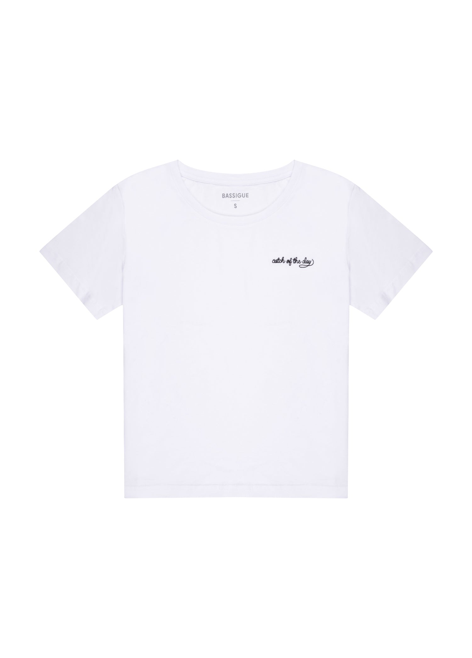Beyaz Catch Of The Day T-Shirt