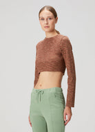 Knit Crop Top - Kiremit