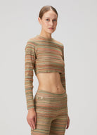 Knit Crop Top - Sarı