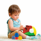Baby Clementoni-17689 Soft Clemmy Yumuşak Blok Duyusal Top, 5 Parça 6 36 Ay-Bebek Oyuncakları-3-Milagron.com