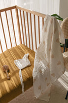 Babybek-Dama Kalp Müslin Örtü-Pike-2-Milagron.com