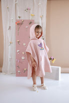 Babybek-Deniz Kızı Pembe Havlu Panço-Panço-1-Milagron.com