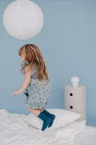 Babybek-Kız Çocuk Fırfırlı Pijama Elbise-Pijama Takımı-1-Milagron.com