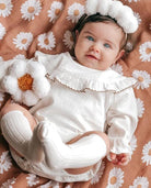 Babybek-Papatya Müslin Örtü-Pike-1-Milagron.com