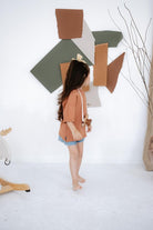 Babybek-Premium Oversize Unisex Çocuk Kiremit T Shirt-T-Shirts-5-Milagron.com