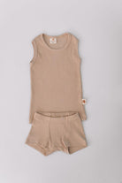 Babybek-Premium Pamuklu Vizon Rengi Erkek Çocuk İç Çamaşırı-Külot-5-Milagron.com