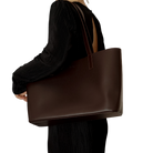 City Tote Bag in Brown