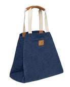 Bagh Collection-Sole Tote Dark Navy-1-Milagron.com