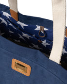 Bagh Collection-Sole Tote Dark Navy-4-Milagron.com