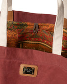 Bagh Collection-Sole Tote Reddish Plum-4-Milagron.com