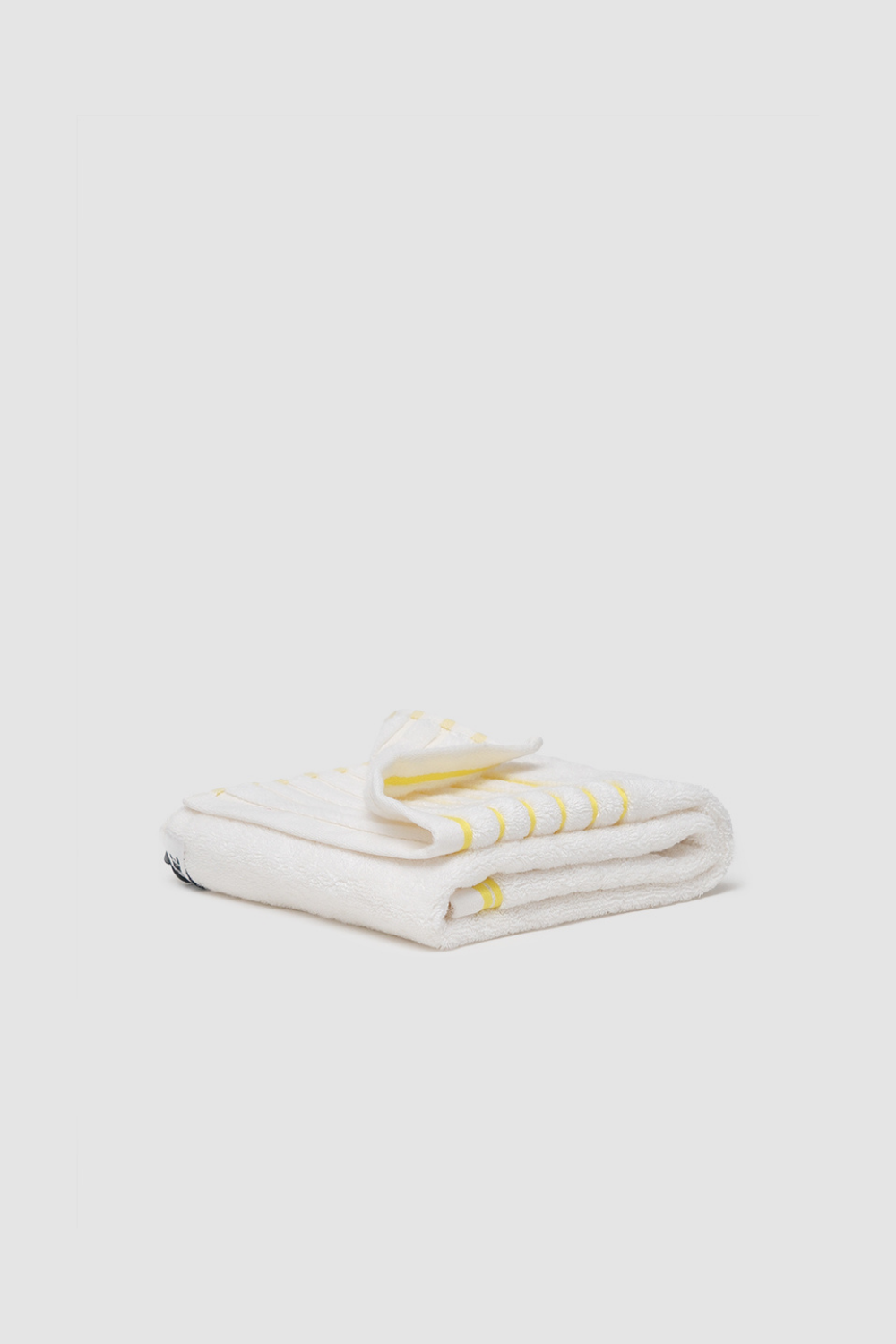 Balme-Rainbow Sarı Çizgili Yüz Havlusu-Havlu & Peştamal-1-Milagron.com