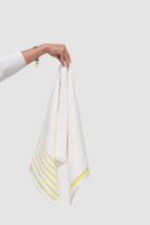 Balme-Rainbow Sarı Çizgili Yüz Havlusu-Havlu & Peştamal-3-Milagron.com