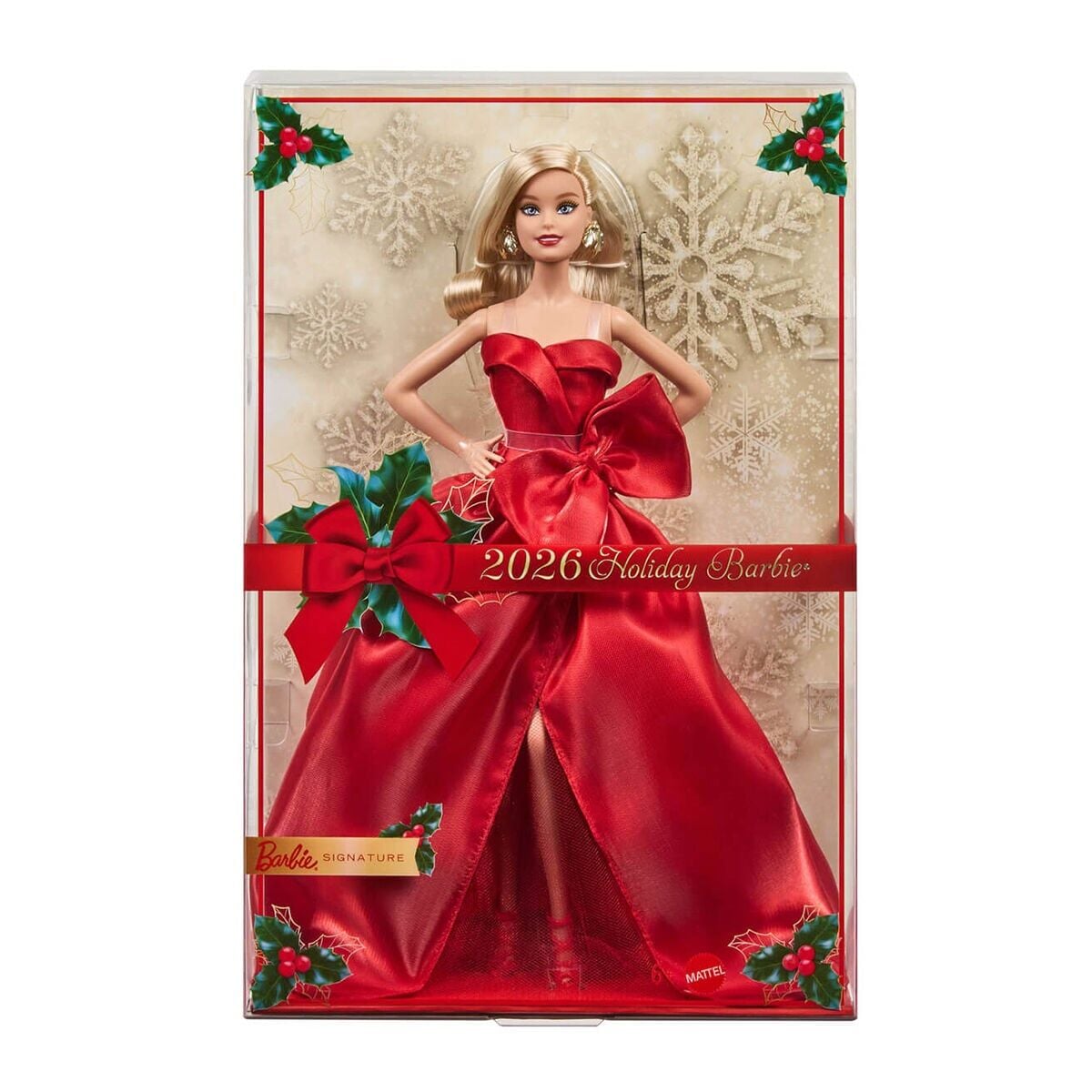 Jjx65 Barbie 2026 Mutlu Yıllar Bebeği - Sarışın