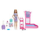 Jmj49 Barbie Malibu Ve Bagaj Teslim Oyun Seti