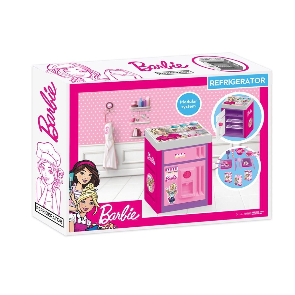 Barbie-Barbie Buzdolabı Dolu-Oyun Setleri-1-Milagron.com