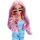 Jnc61 Barbie Deluxe Style Fashion Build Up Doll And Accessories