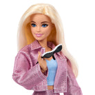 Jnc61 Barbie Deluxe Style Fashion Build Up Doll And Accessories