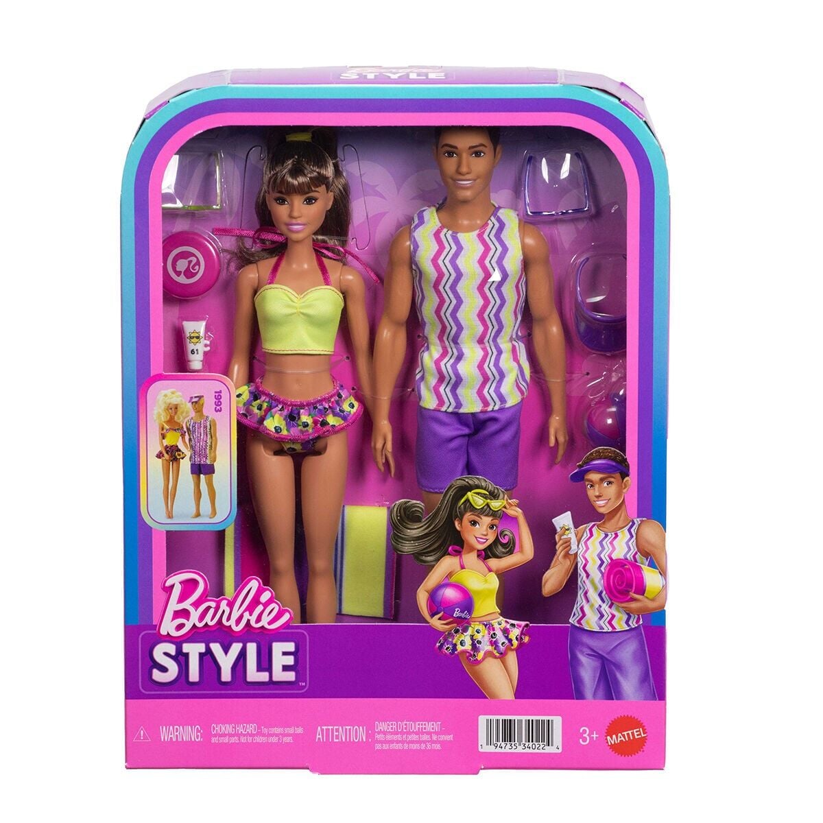 Jjp05 Barbie Ve Ken Plaj Günü
