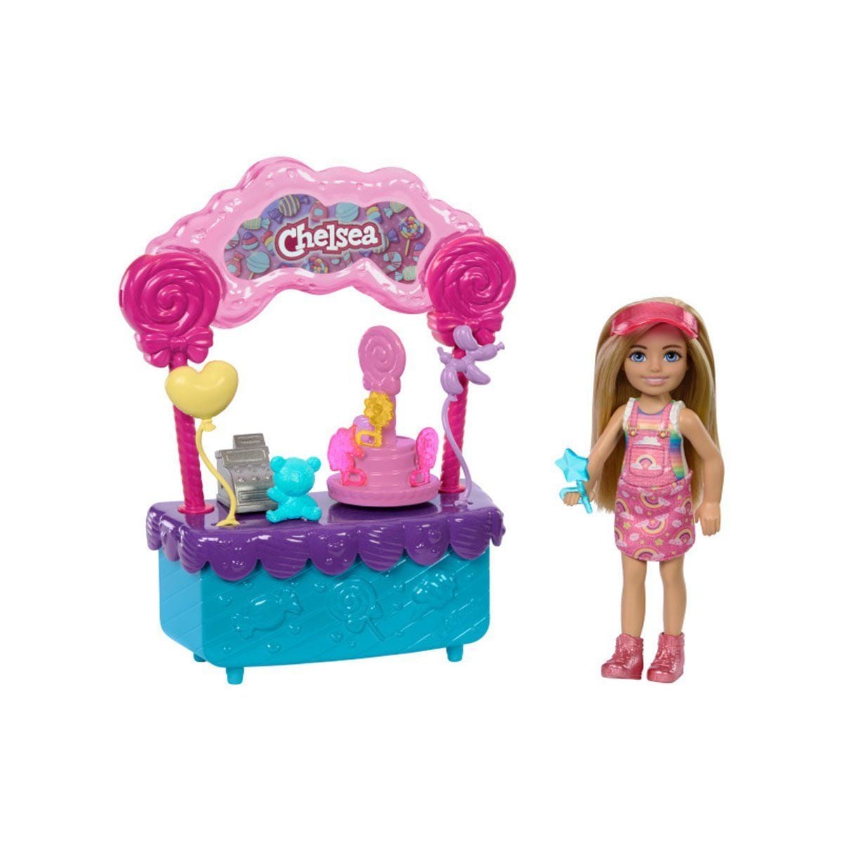 Hrm07 Chelsea'Nin Şeker Dükkanı Oyun Seti - Barbie & Stacie To The Rescue
