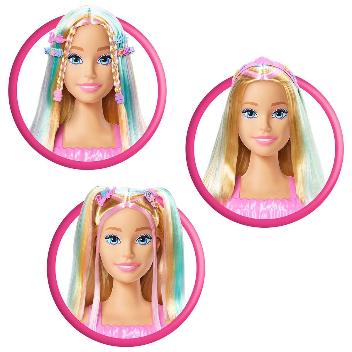Jfg81 Barbie Saç Tasarımı Büstü