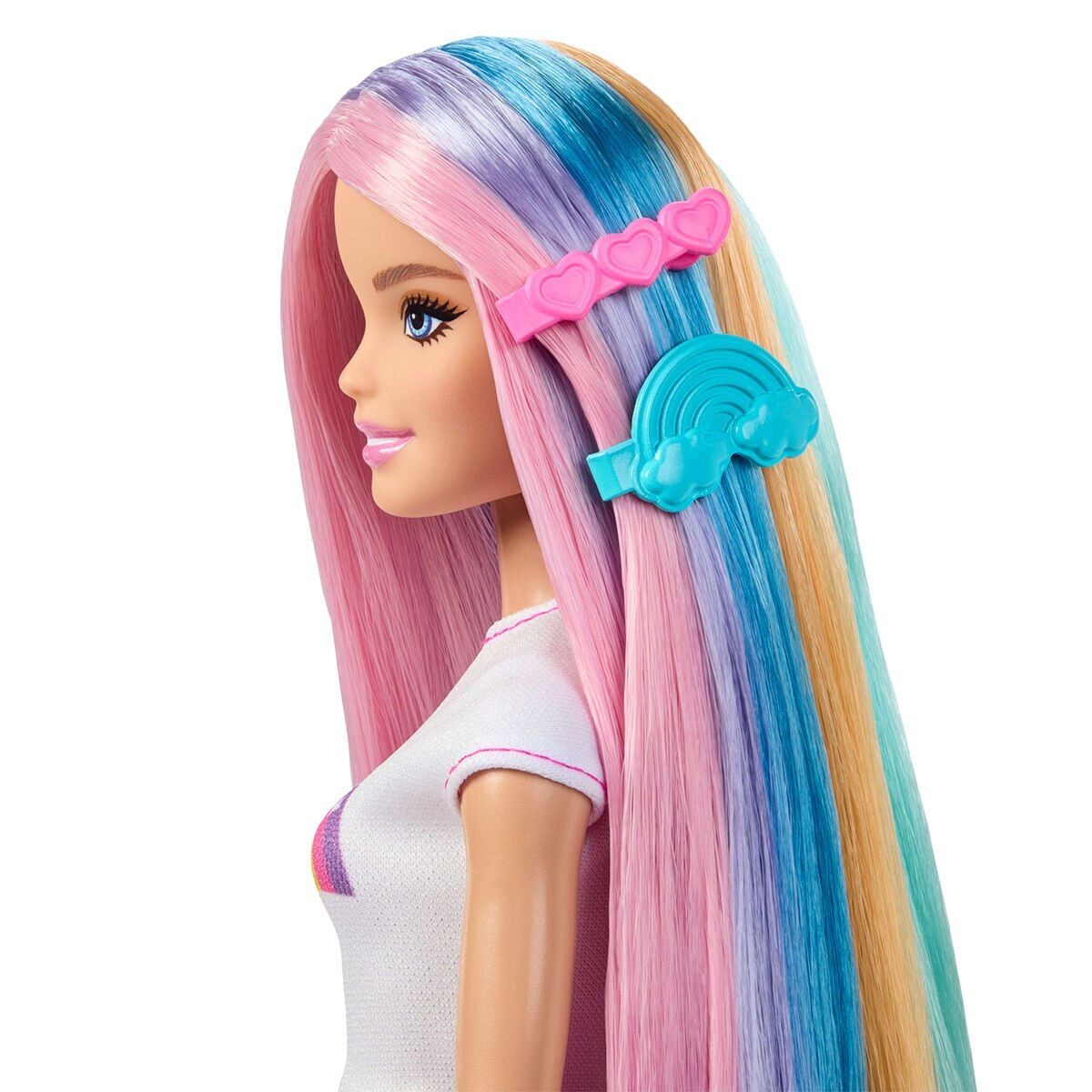 Jjp06 - Jjp07 Barbie Gökkuşağı Saçlar Bebek