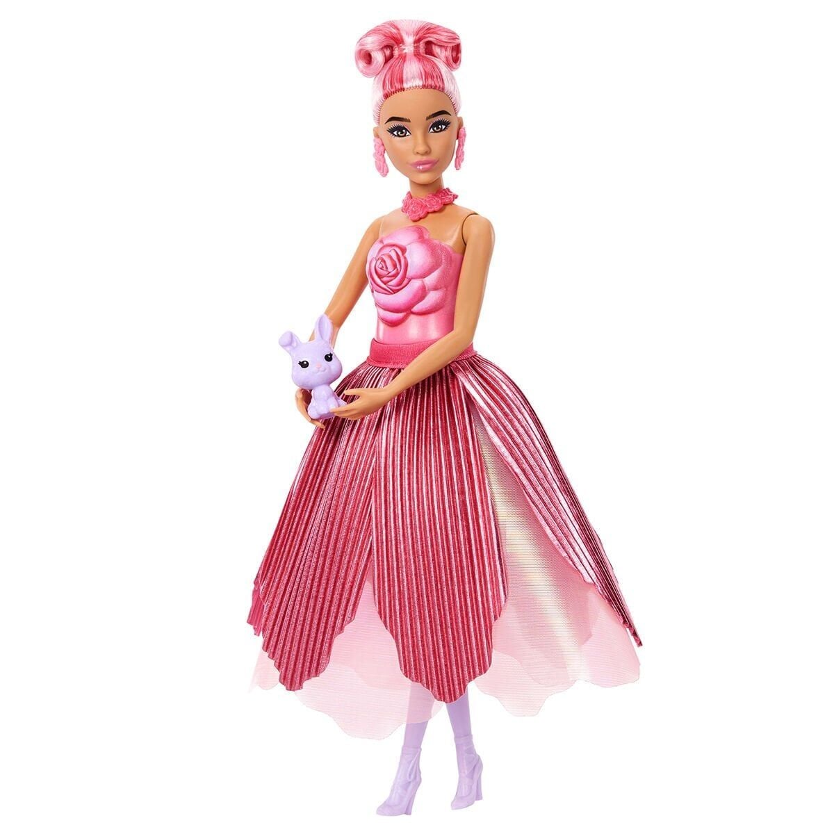 Jmf59 Barbie Petal Pop - Kırmızı Gül