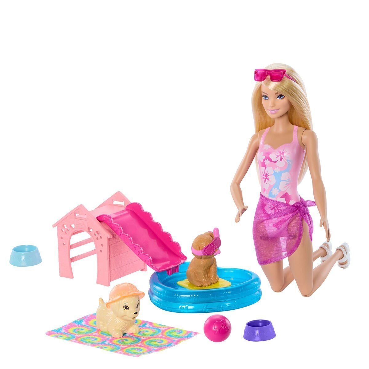 Jbf35 Barbie Köpekçikle Havuz Partisi Oyun Seti
