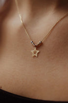 Başbuğ Mücevher-14 Ayar Altın Dorikalı Yıldız Kolye-Kolye-1-Milagron.com