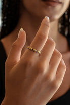 Başbuğ Mücevher-14 Ayar Altın Tasarım Yüzük-Yüzük-1-Milagron.com