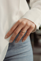 Başbuğ Mücevher-14 Ayar Altın Taşlı Yüzük-Yüzük-1-Milagron.com