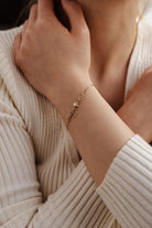 Başbuğ Mücevher-14 Ayar Altın Yıldız Bileklik-Bileklik-2-Milagron.com