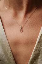 Başbuğ Mücevher-14 Ayar Altın Yonca Detaylı Kolye-Kolye-1-Milagron.com