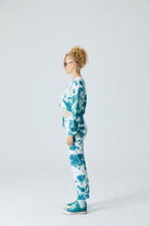 Batik Sweatshirt - Beyaz/Yeşil
