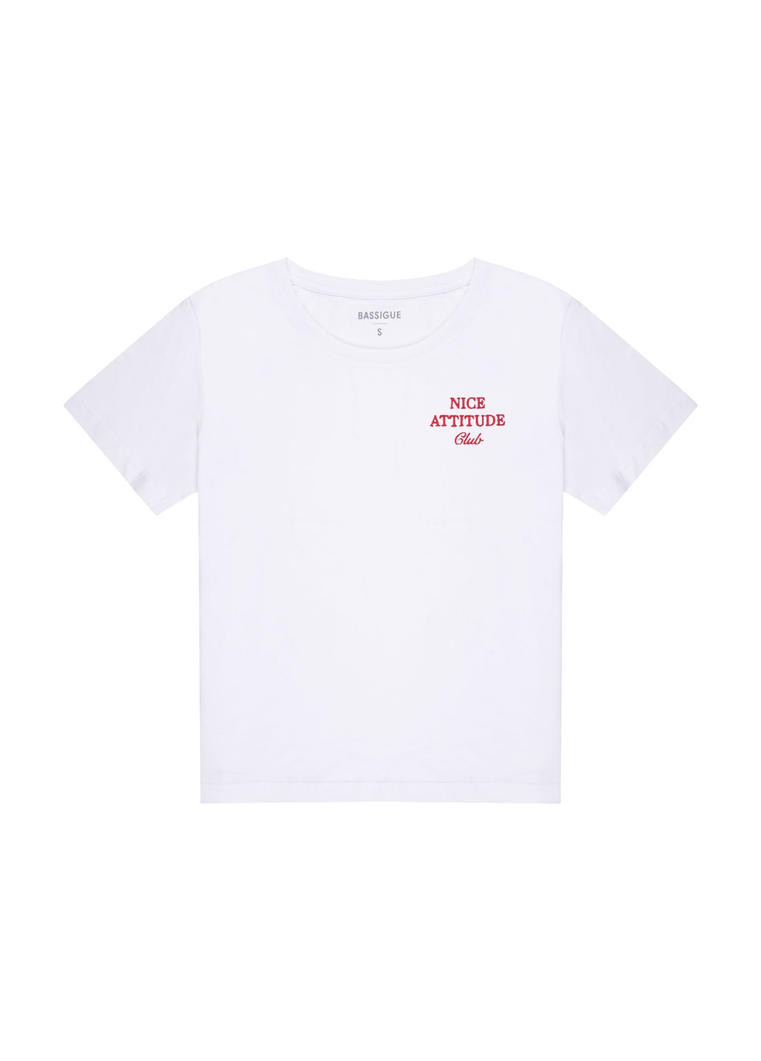 Beyaz Nice Atitude T-Shirt