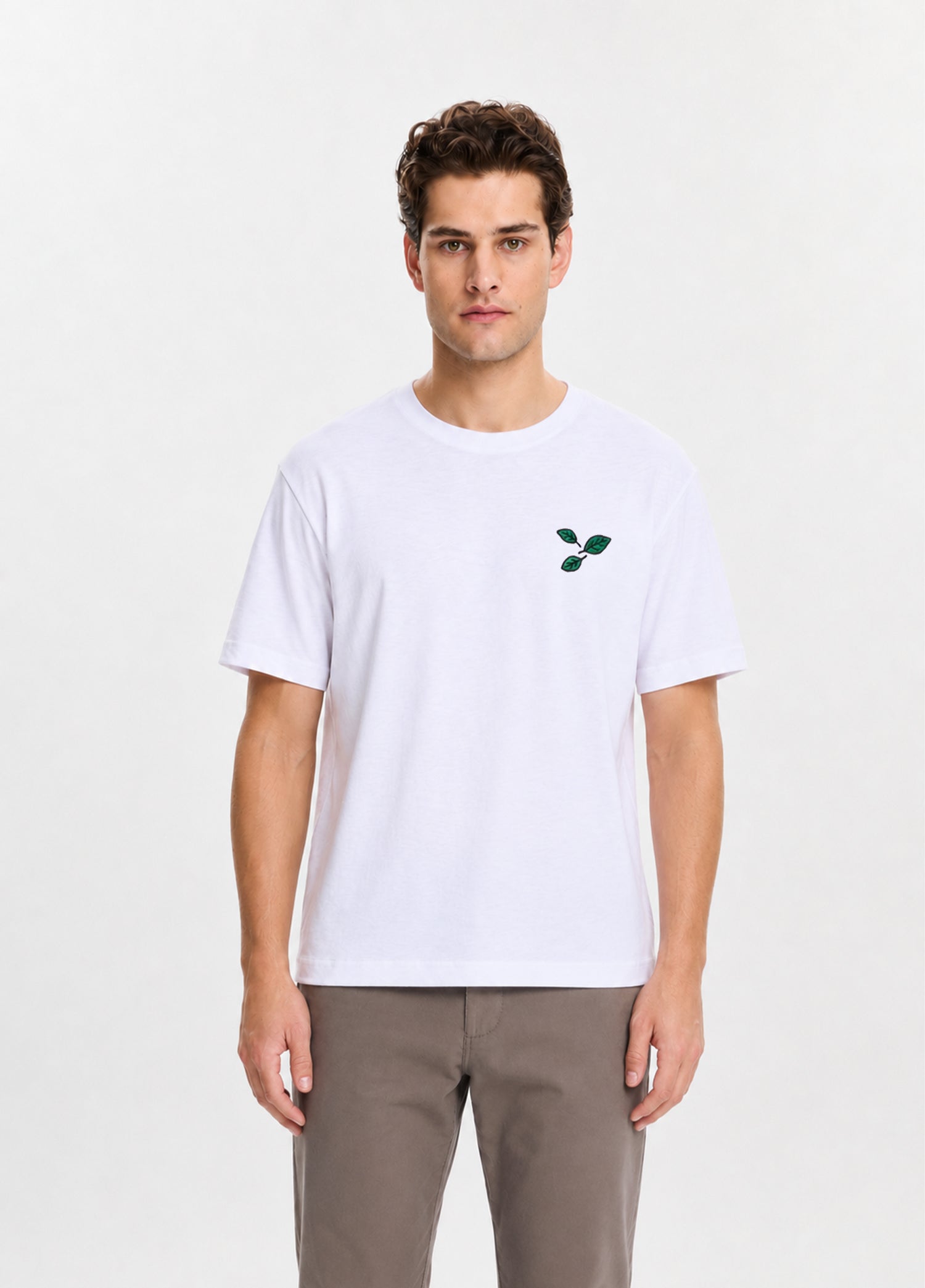 Beyaz Pasta T-Shirt