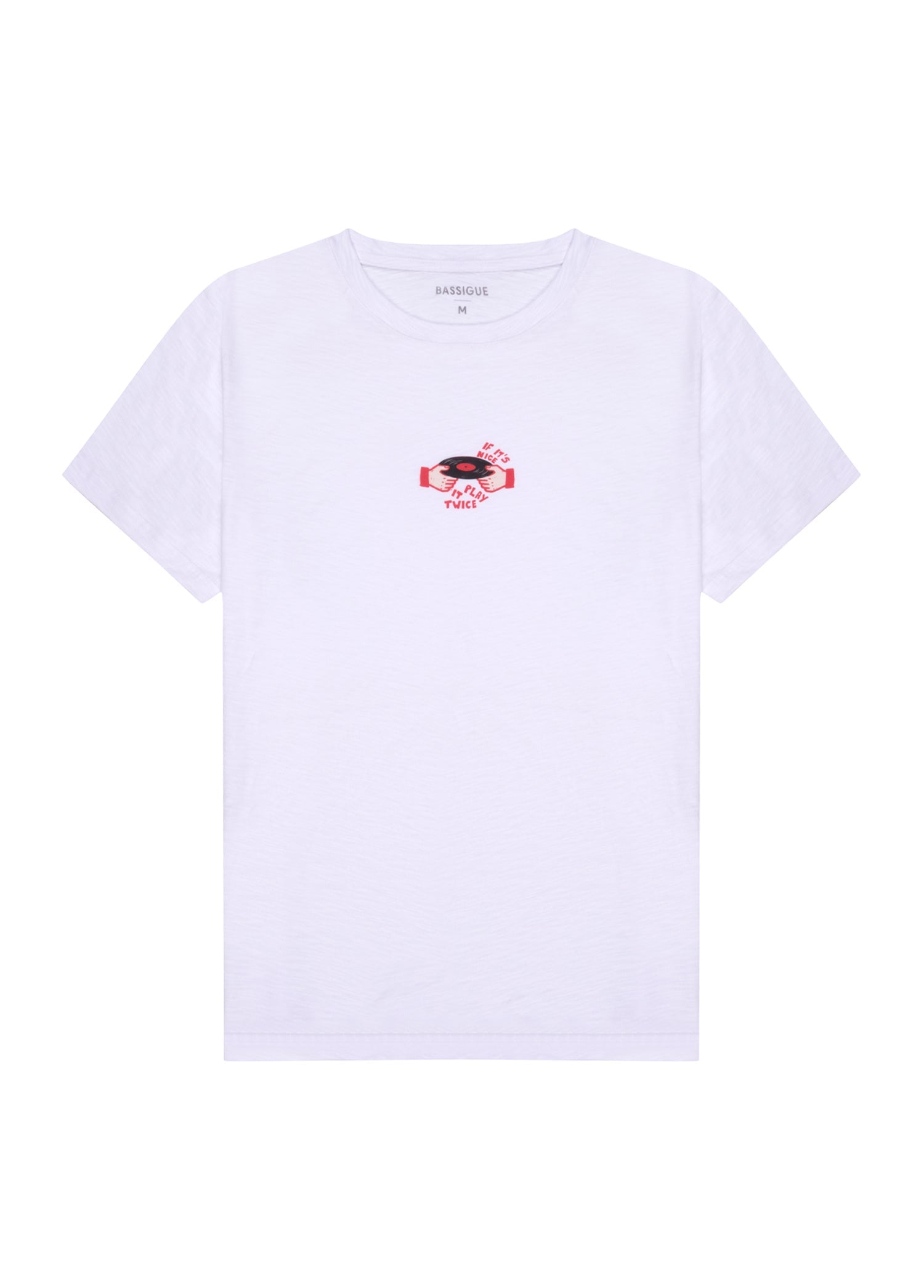 Beyaz Record T-Shirt