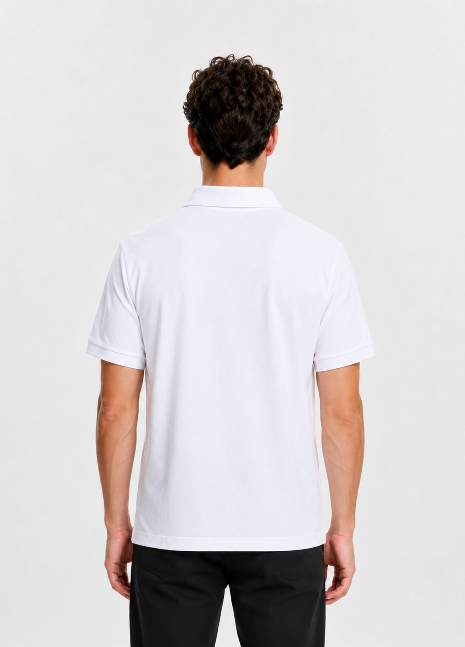 Beyaz Short Sleeve Polo