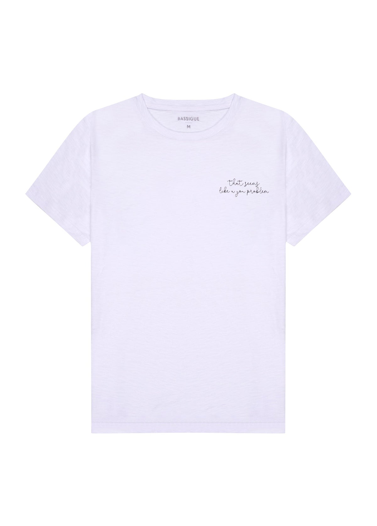 Beyaz You Problem T-Shirt