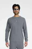 Bisiklet Yaka Sweatshirt - Gri