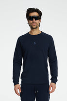 Bisiklet Yaka Sweatshirt - Koyu Lacivert