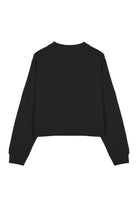 Bisiklet Yaka Sweatshirt - Siyah